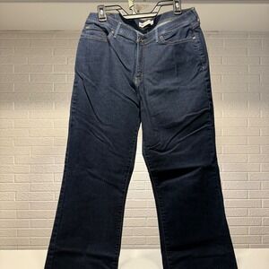 Levi's 512 Perfectly Slimming Bootcut Dark Wash‎ Jeans Women's Size